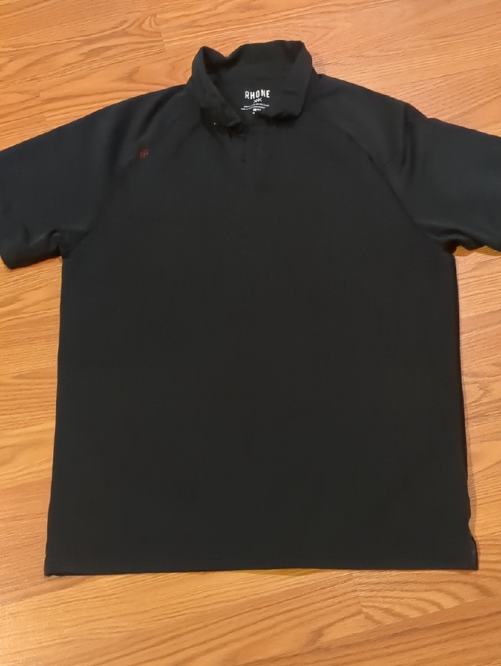 Rhone Commuter Polo Shirt-Black - Picture 5 of 8
